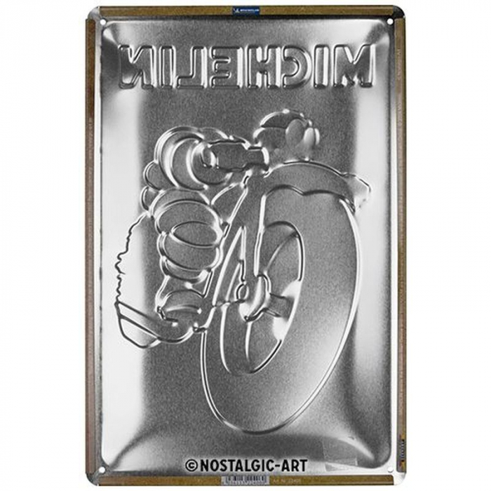 Blechschild Michelin Motorrad 3